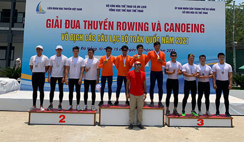 Giải đua thuyền Rowing và Canoeing các câu lạc bộ toàn quốc: Bình Thuận giành 4 huy chương